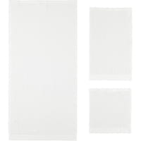 Rhomtuft - Handtücher Baronesse - Farbe: weiß - 01 - Duschtuch 70x130 cm