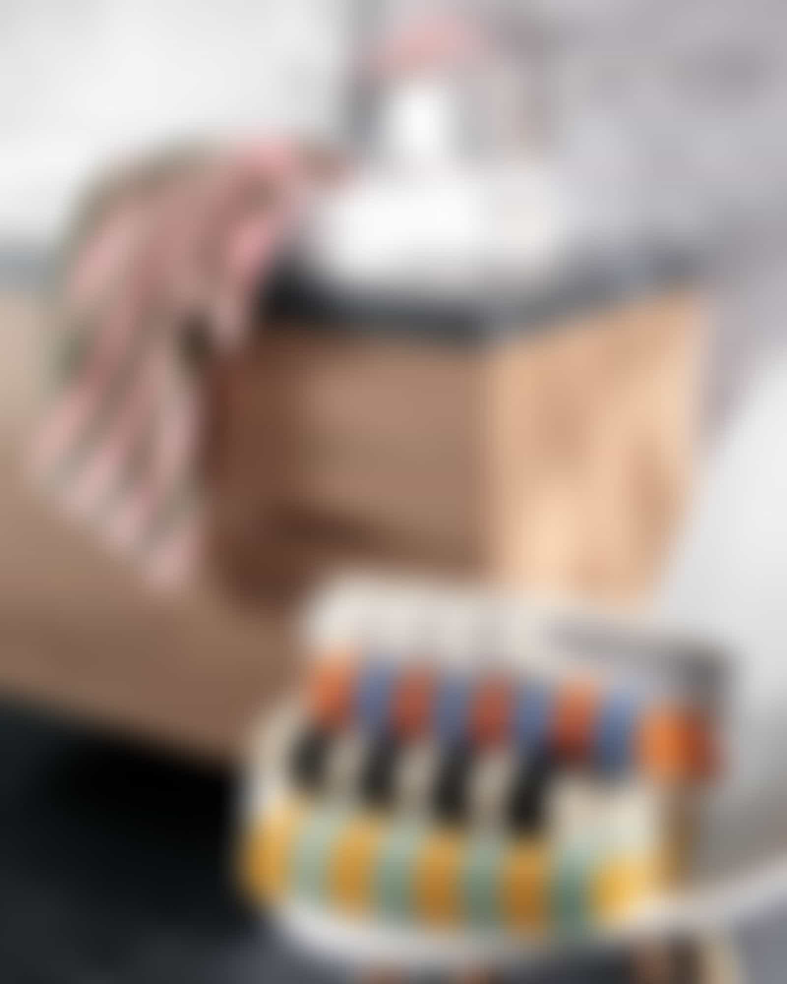 Cawö Handtücher Bold Streifen 6277 - Farbe: grau-natur - 76 Detailbild 2