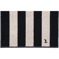 Möve Handtücher Superwuschel Blockstreifen - Farbe: black/cashmere - 082