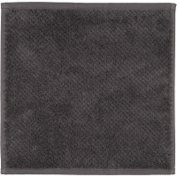 Cawö Handtücher Pure 6500 - Farbe: basalt - 740 - Gästetuch 30x50 cm