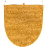 Rhomtuft - Badteppiche Prestige - Farbe: gold - 348 Toilettenvorlage mit Ausschnitt 60x60 cm