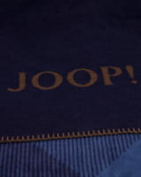 JOOP! Wohndecke Checks - Größe: 150x200 cm - Farbe: Marine-Karamell