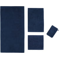 Cawö - Life Style Uni 7007 - Farbe: navy - 133 - Handtuch 50x100 cm