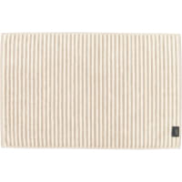Cawö Badematten Two-Tone Stripes 480 - Farbe: sand - 33 - 50x80 cm