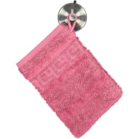 Cawö - Noblesse Uni 1001 - Farbe: 240 - rosa Waschhandschuh 16x22 cm
