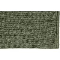 Rhomtuft - Badteppich Pur - Farbe: olive - 404 - 60x60 cm