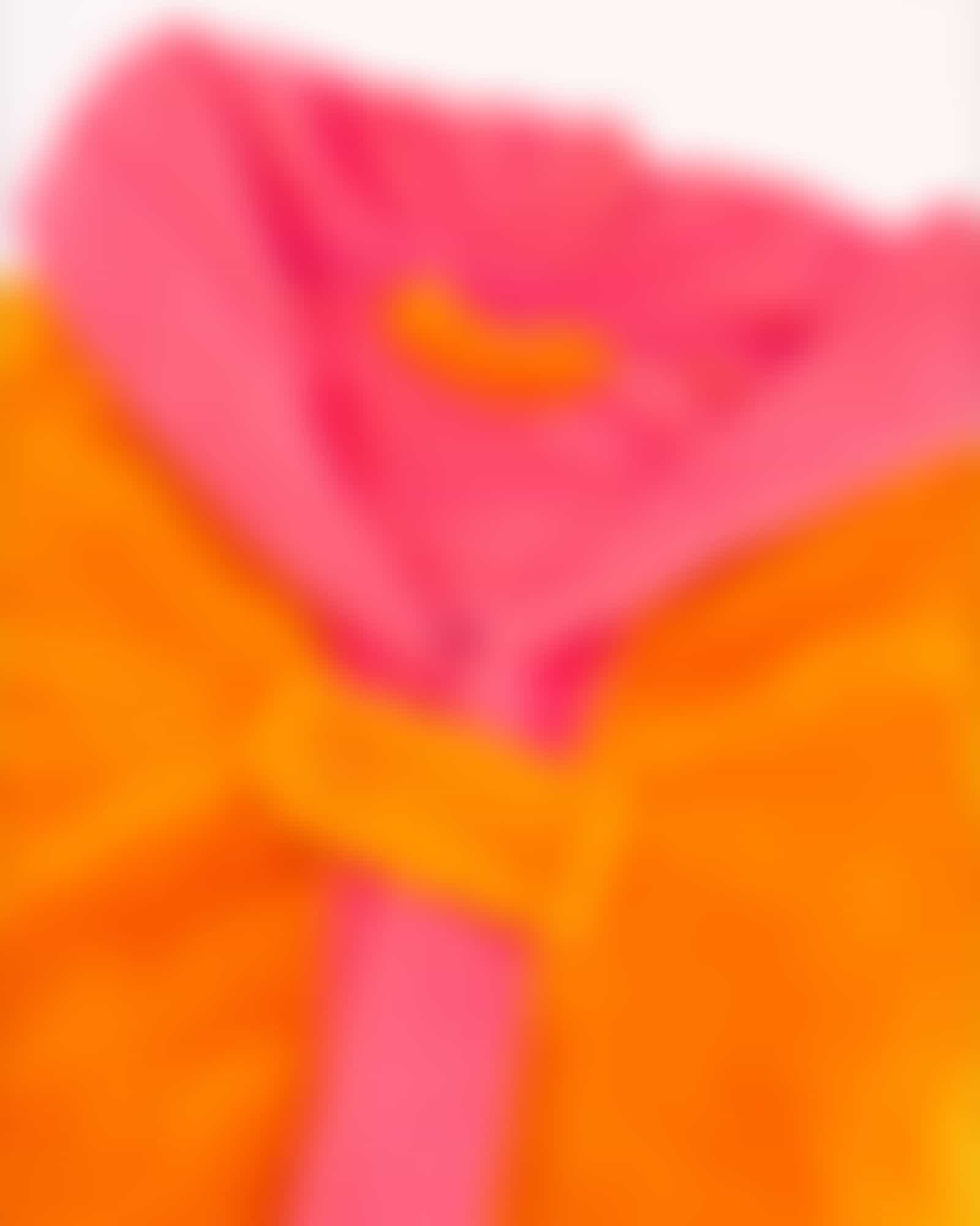 Vossen Bademäntel Kinder Kapuze Bixie - Farbe: electric orange/prim rose - 0006