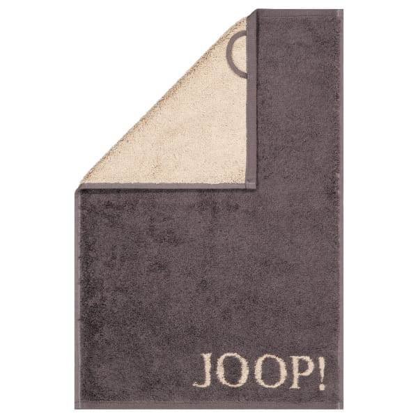 JOOP! Handtücher New Classic Doubleface 1720 - Farbe: Schiefer - 73 - Gästetuch 30x50 cm