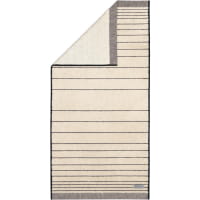 Möve Eden - Querstreifen - Farbe: nature/black - 081 (1-0876/8942)
