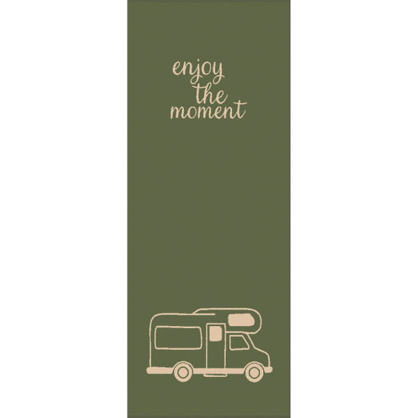 Cawö Saunatücher Postcard Towels TRAVEL Camper 6286 - Farbe: field - 43 - Saunatuch 70x180 cm