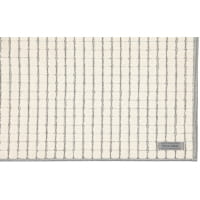 Möve - Eden - Badteppich Kästchenstruktur - Größe: 60x100 cm - Farbe: natur - 869 (1-0347/8127)