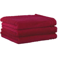 Vossen Handtücher Calypso Feeling - Farbe: cranberry - 377 - Waschhandschuh 16x22 cm