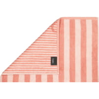 Cawö Handtücher Reverse Wendestreifen 6200 - Farbe: rouge - 22 - Duschtuch 70x140 cm