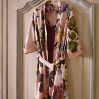 Essenza Bademantel Kimono Fleur - Farbe: rose